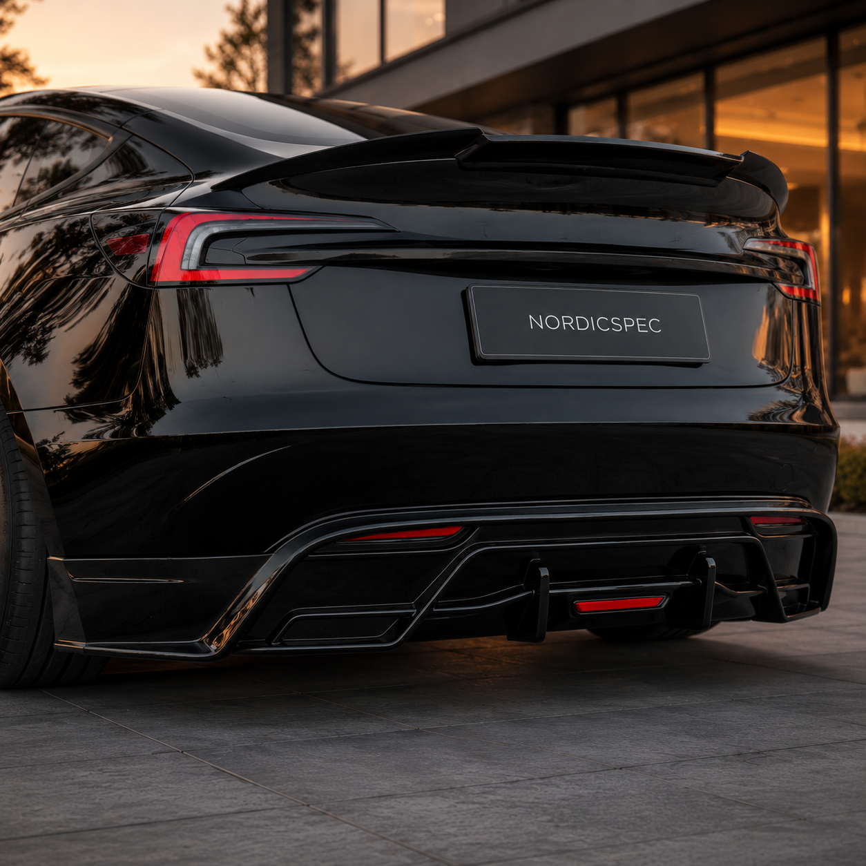 NordicSpec Aero Kit — Model 3 Highland