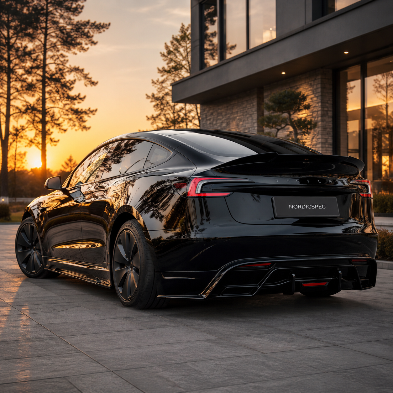 NordicSpec Aero Kit — Model 3 Highland