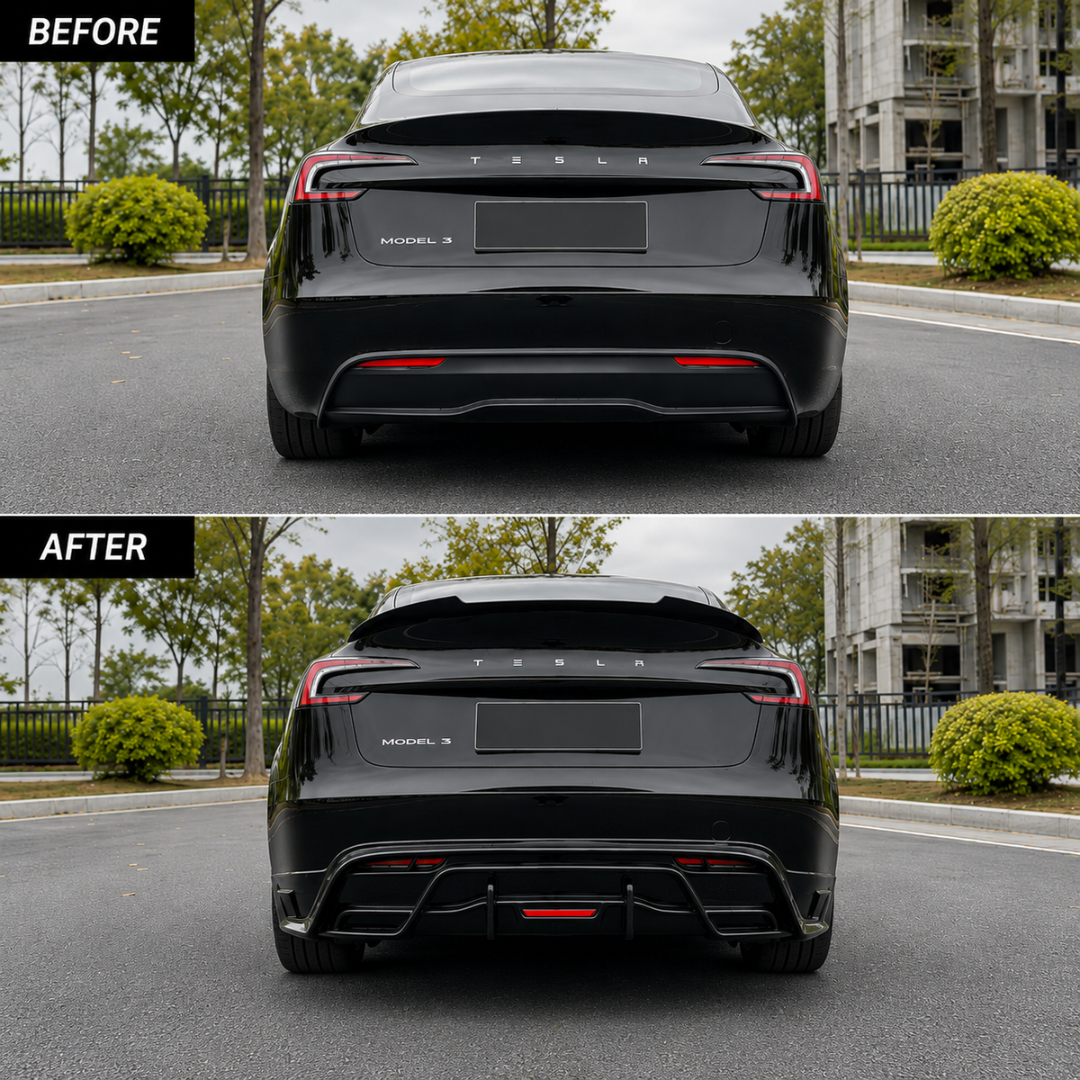 NordicSpec Aero Kit — Model 3 Highland