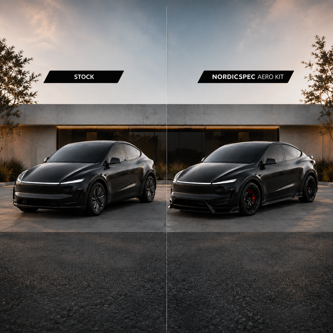 NordicSpec Aero Kit — Model Y Juniper