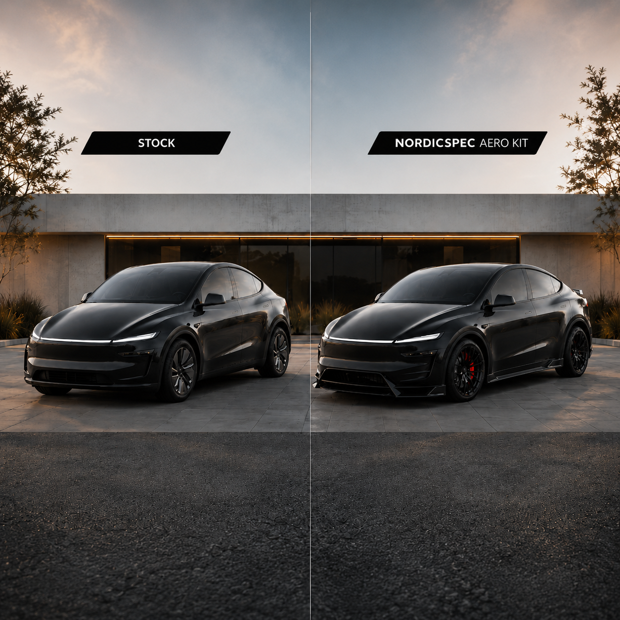 NordicSpec Aero Kit — Model Y Juniper
