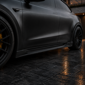 NordicSpec Side Skirts — Model Y Juniper