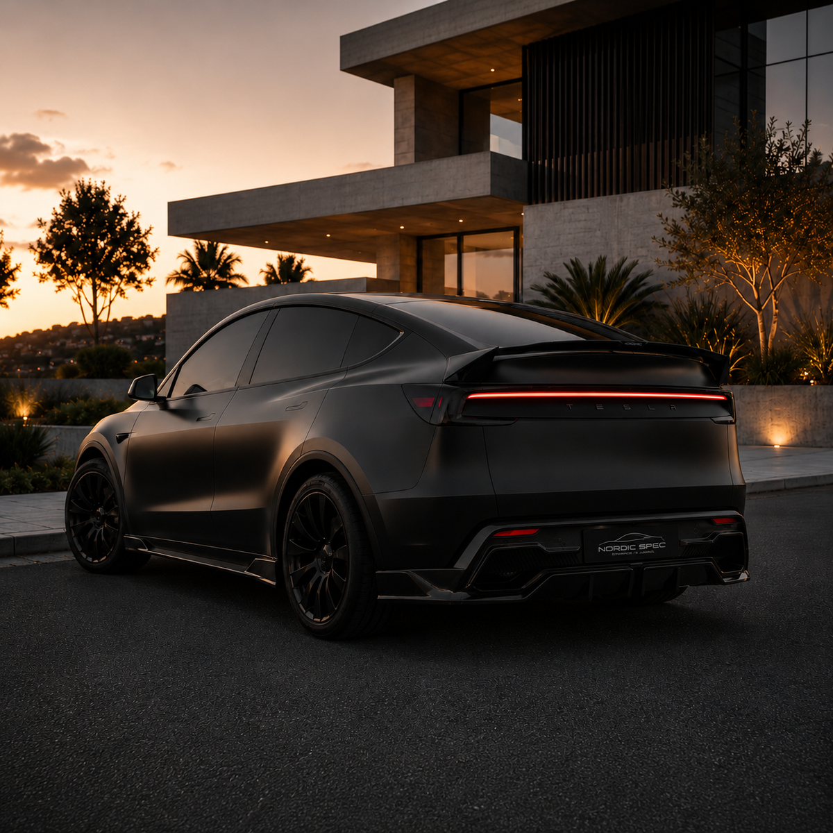 NordicSpec Rear Diffuser — Model Y Juniper
