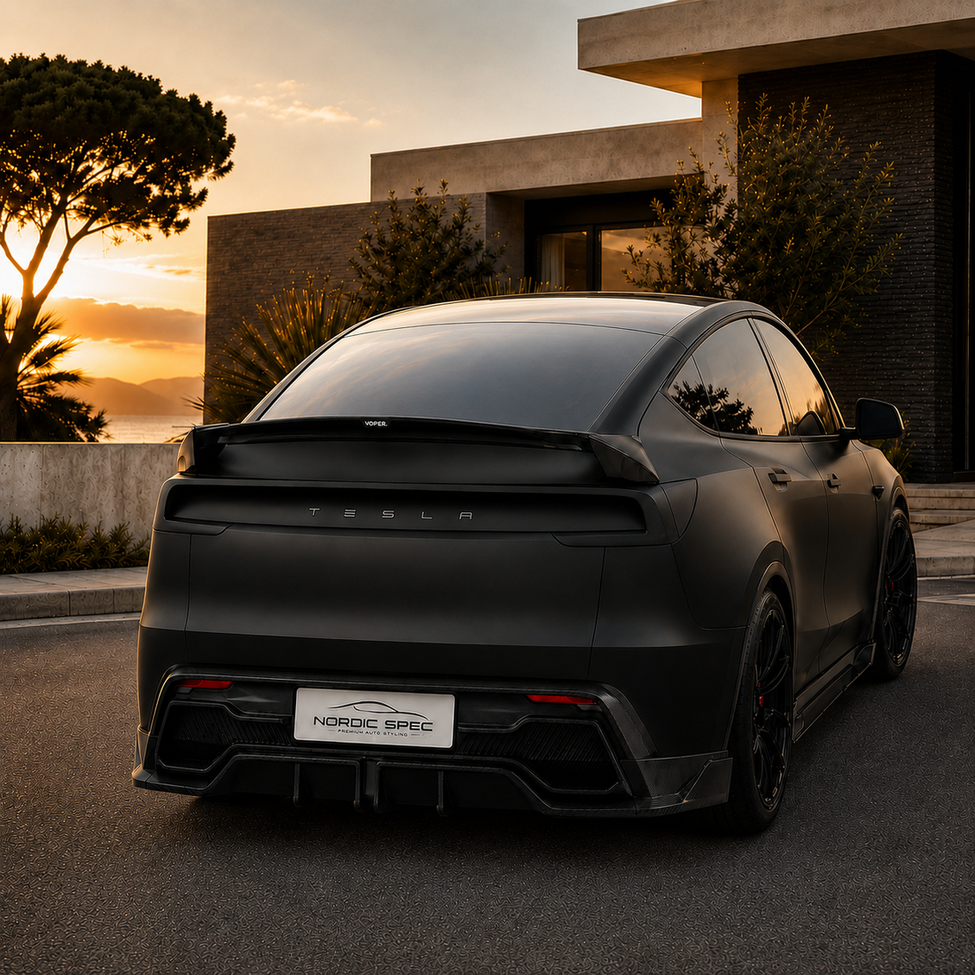 NordicSpec Aero Kit — Model Y Juniper