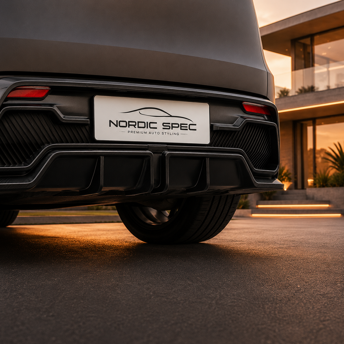 NordicSpec Aero Kit — Model Y Juniper