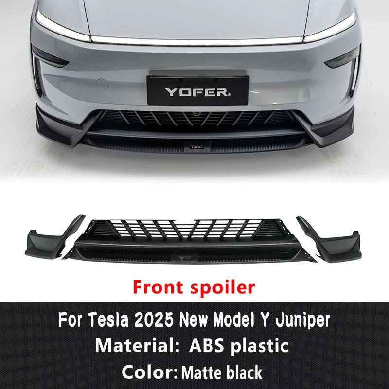 Tesla Model Y 2025+ Front Lip & Rear Diffuser